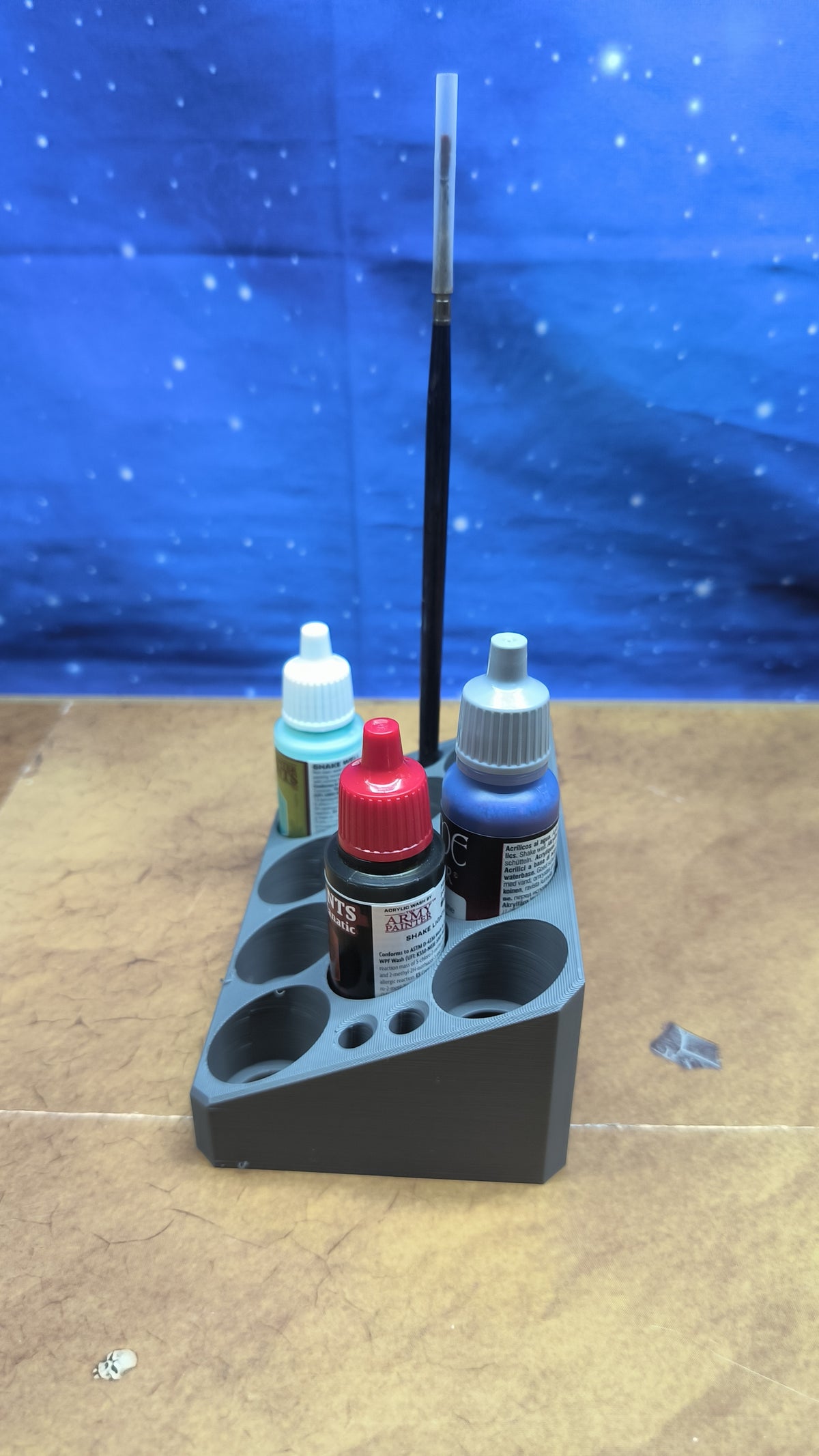 Support peintures Army painter Vallejo : support pour 11 pots de peinture Army painter ou Vallejo