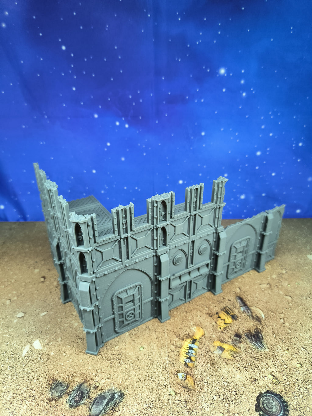 Armored Foldable : set 2 décors militaires pliants pour table de jeu wargame