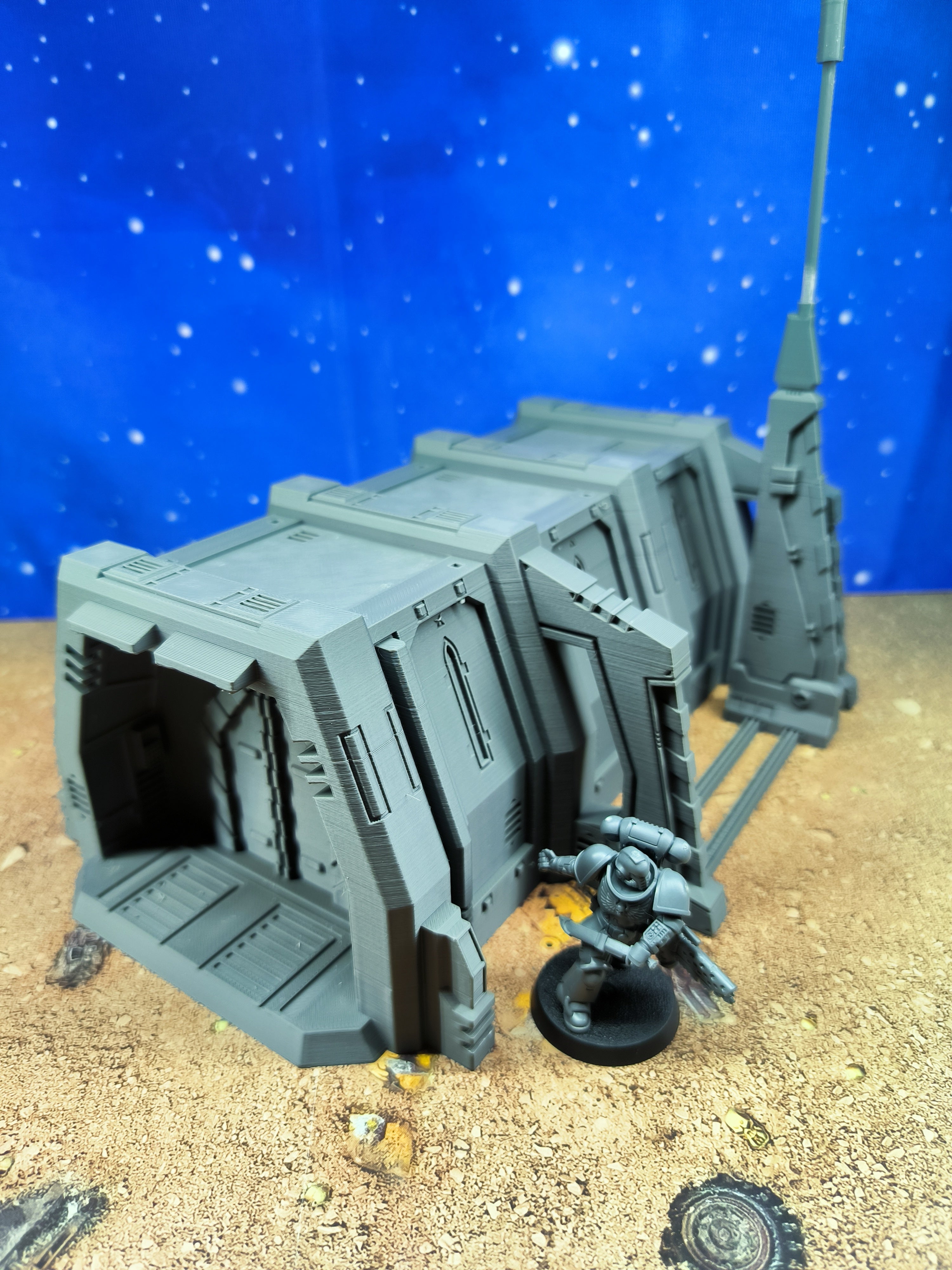 Chapter Outpost : Arsenal de campagne futuriste pour wargame