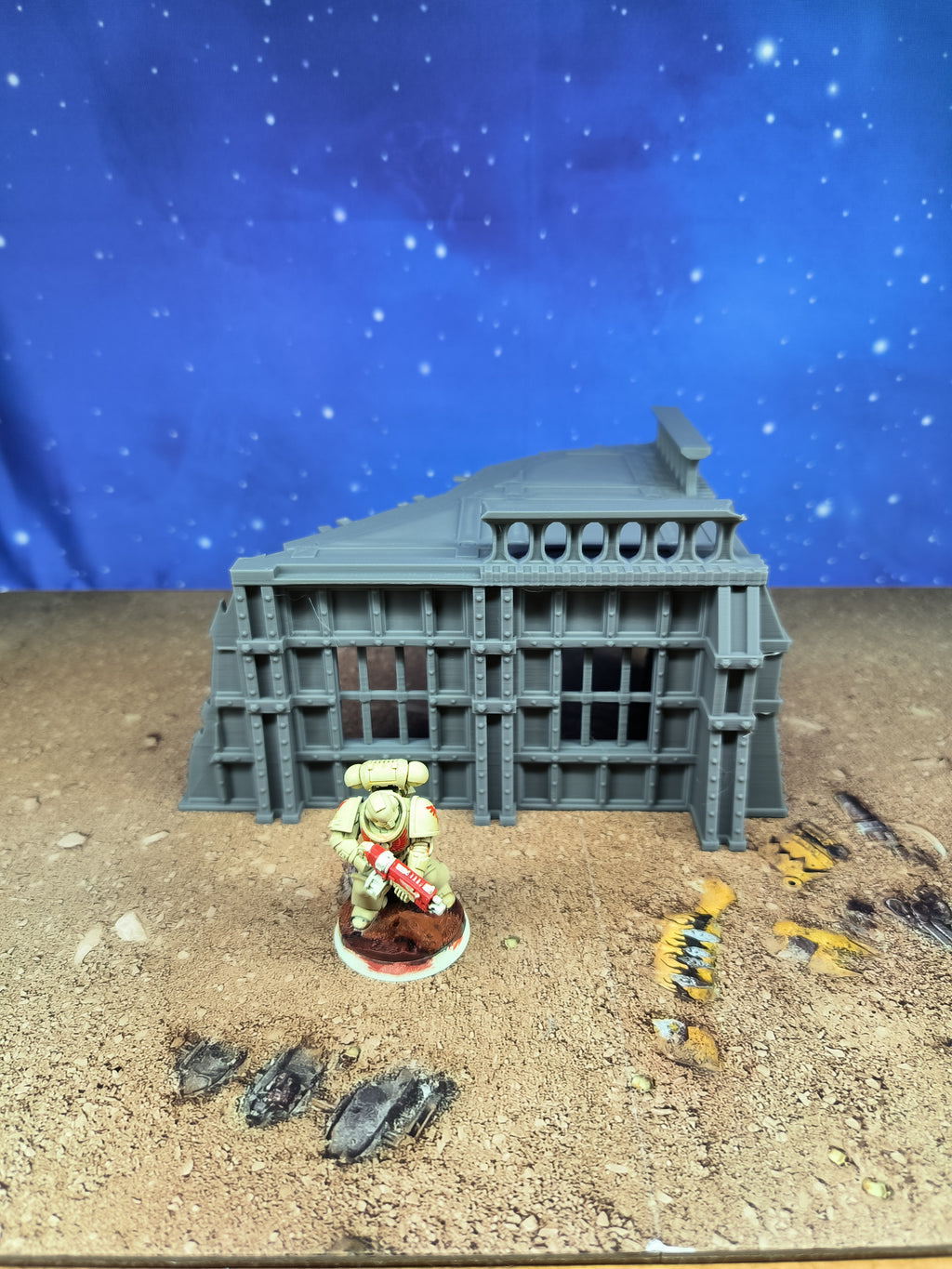 Forge city : Bâtiment industriel futuriste pour wargame 6