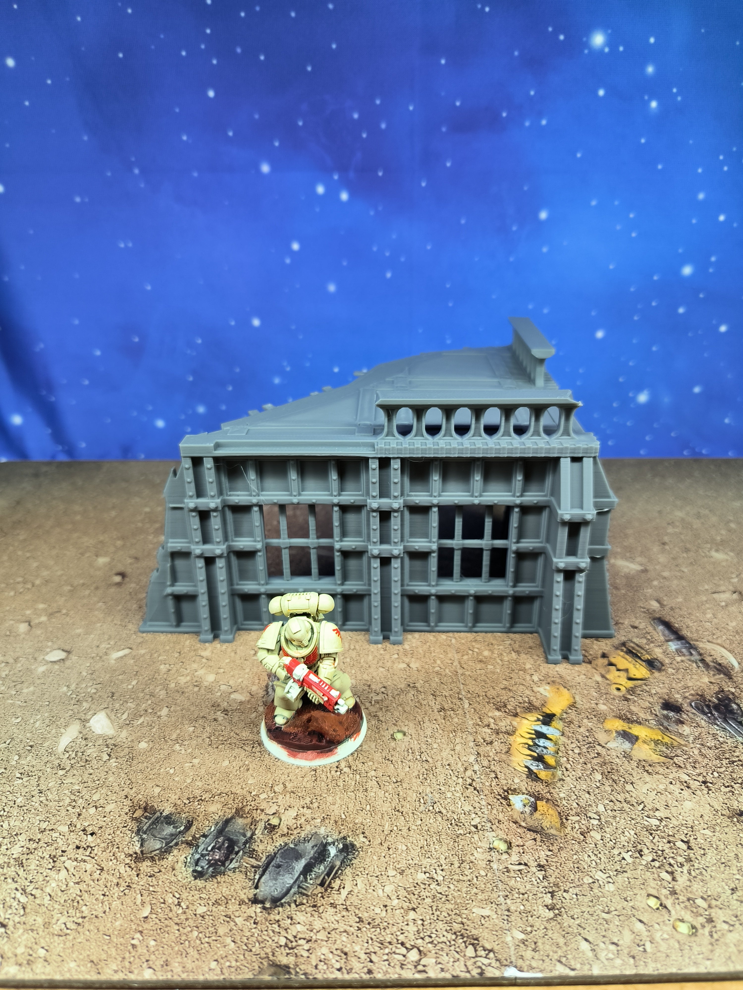 Forge city : Bâtiment industriel futuriste pour wargame 6