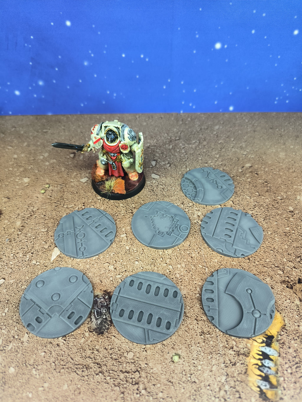 Lost ship : Necro Tomb Toppers socles 2 en 40mm