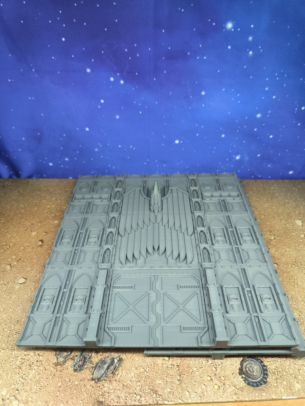 Armored Foldable : set 2 décors militaires pliants pour table de jeu wargame