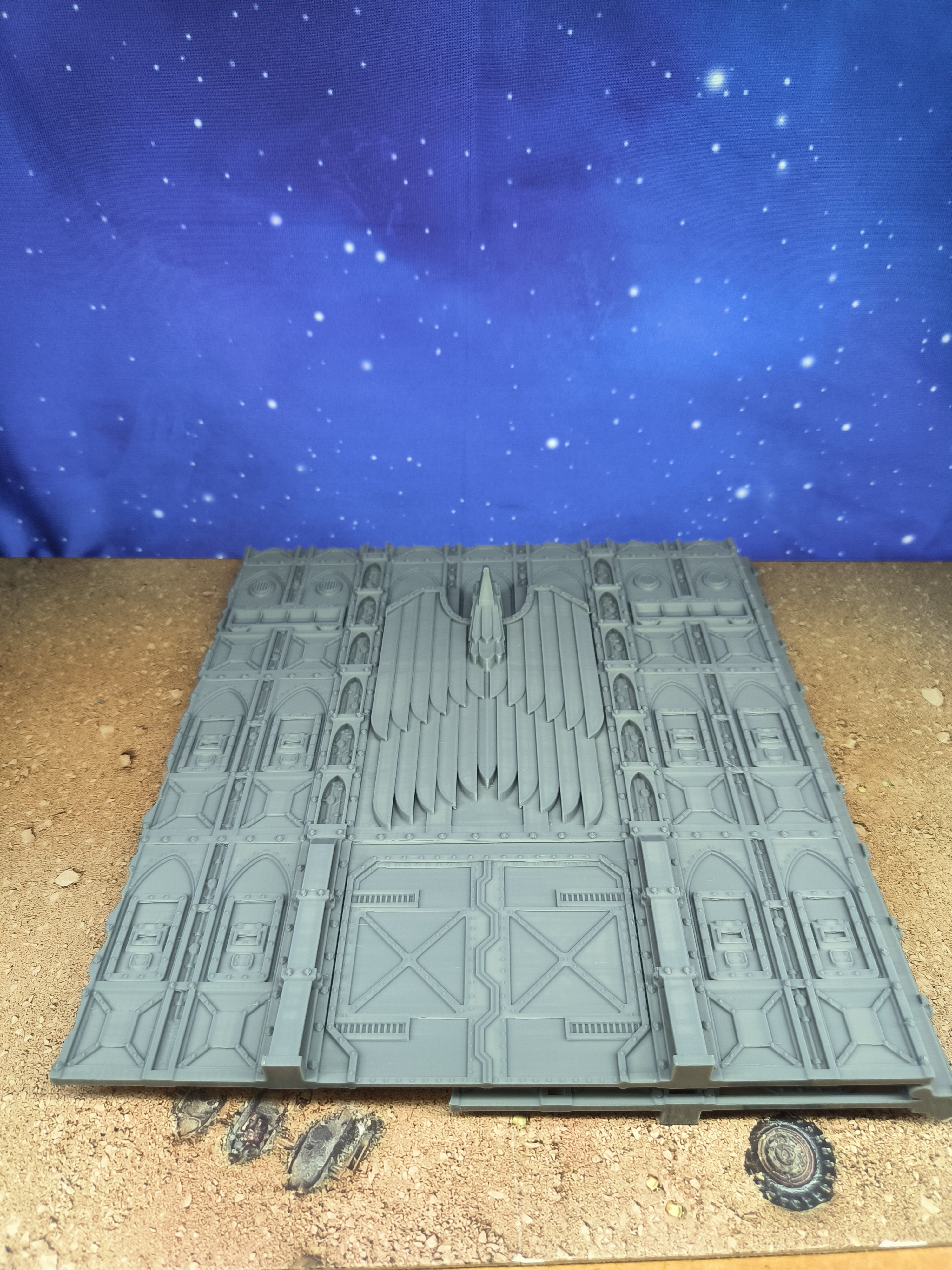 Armored Foldable : set 2 décors militaires pliants pour table de jeu wargame