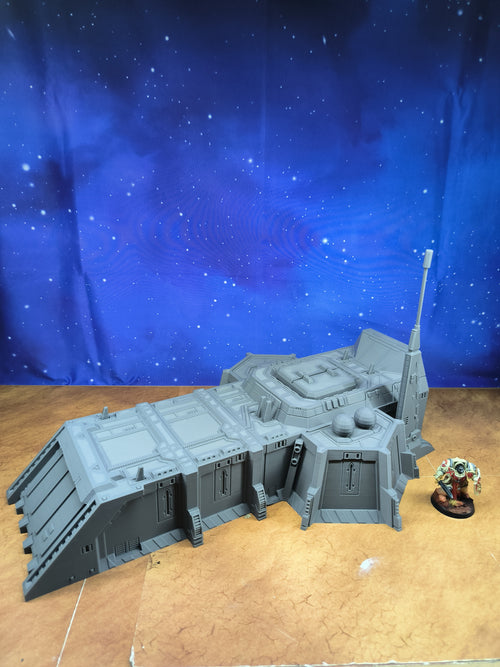 Chapter Outpost : Quartier général de campagne futuriste pour wargame