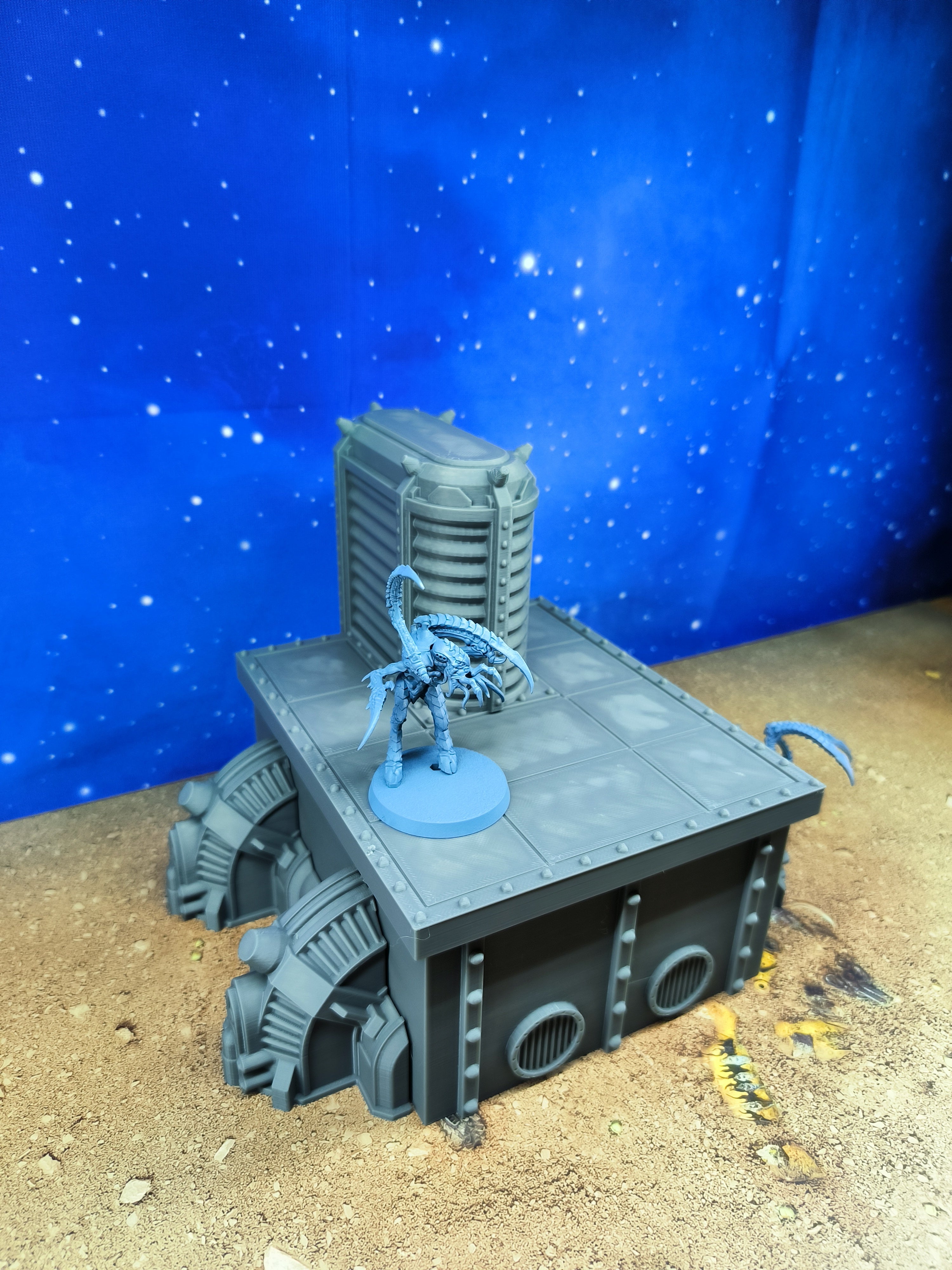 Forge City: Futuristic Industrial Grand Power Generator for Wargaming