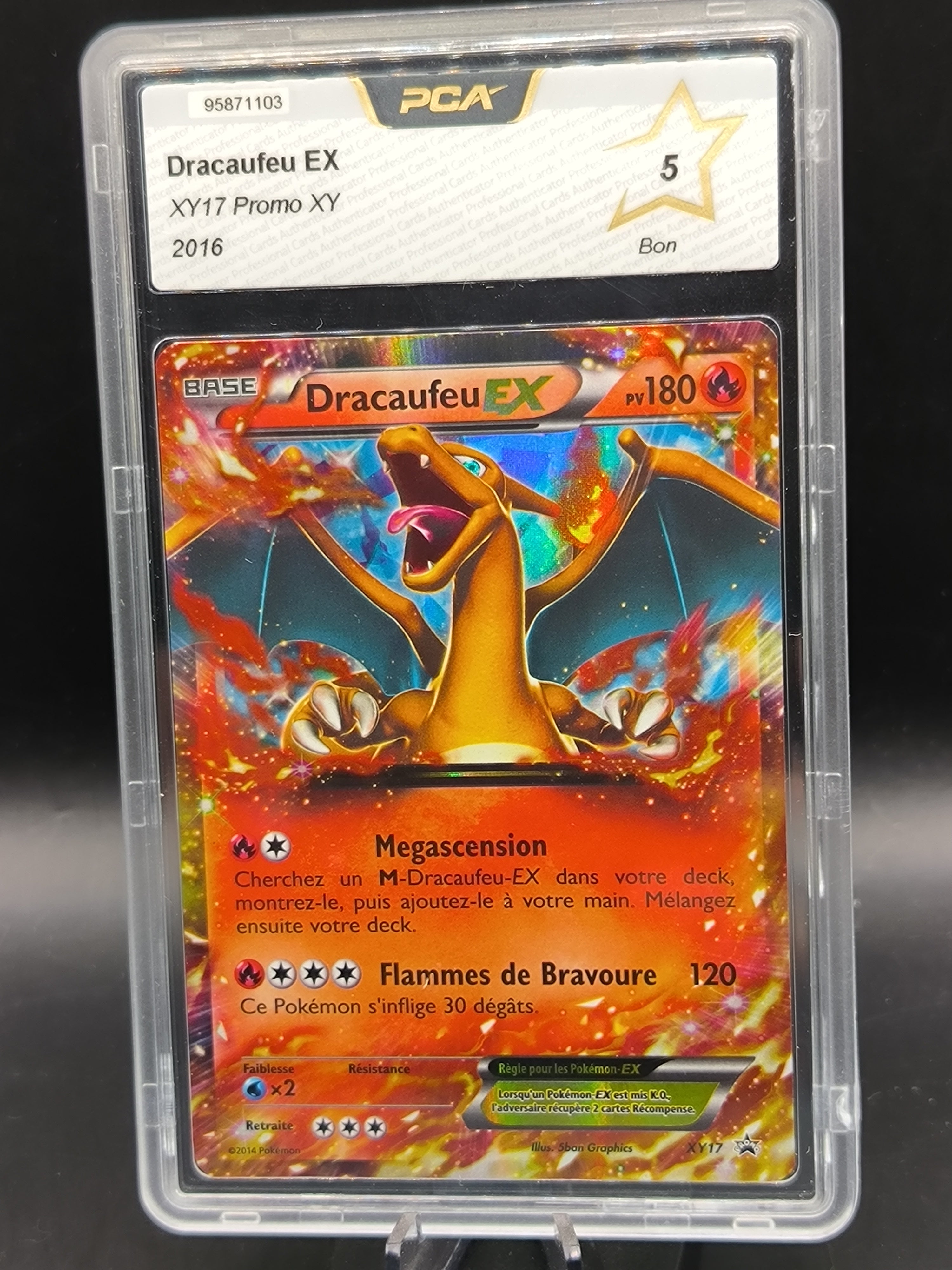 Pokémon : Dracaufeu EX XY17 Black Star Promos, PCA 5