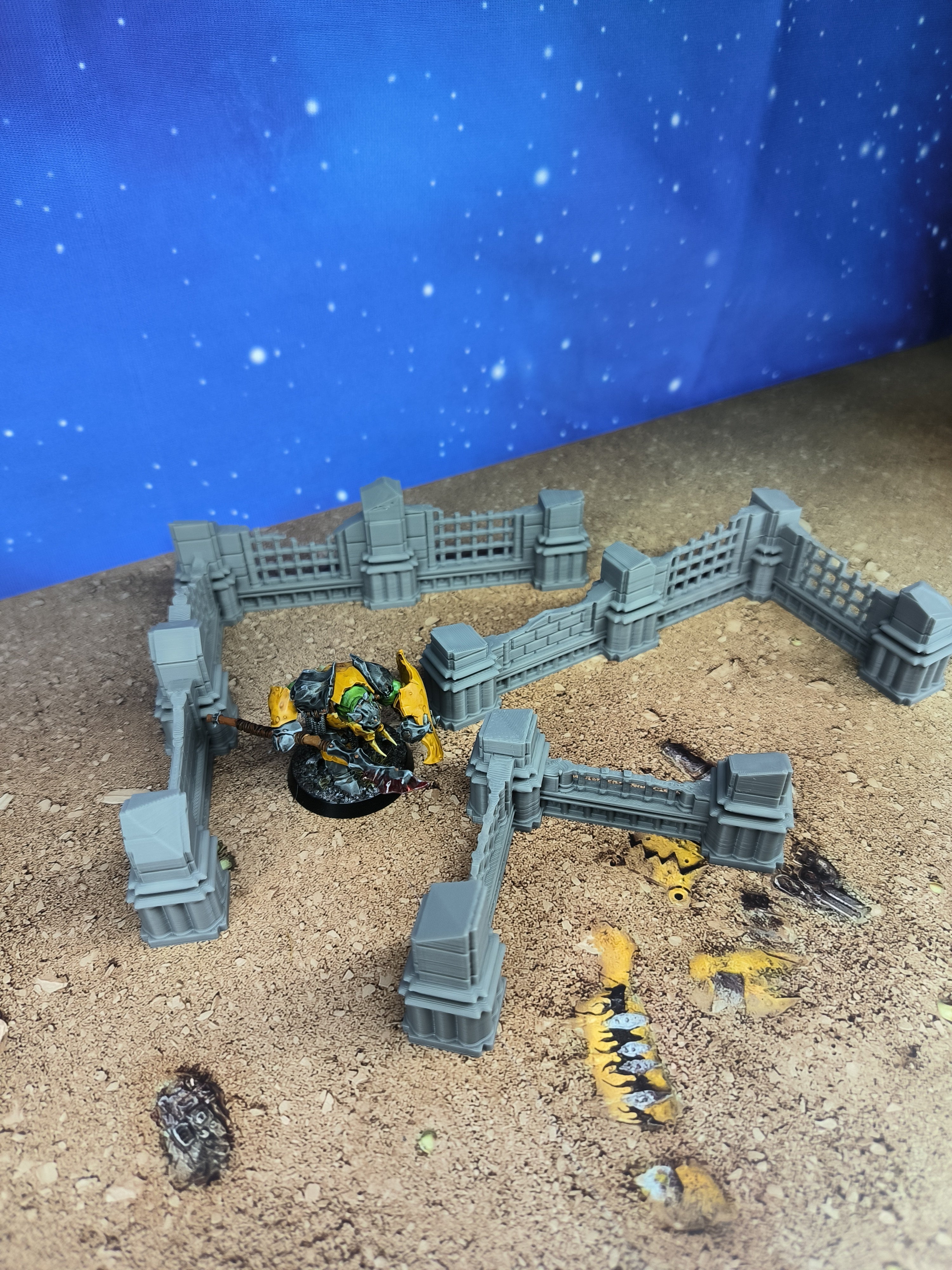 Ancient City: Ruined walls for wargame L2