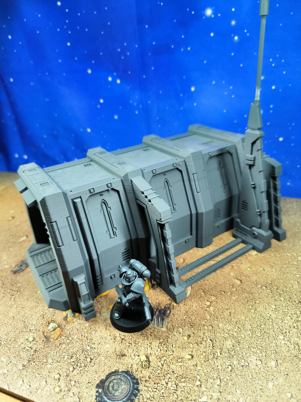 Chapter Outpost : Arsenal de campagne futuriste pour wargame