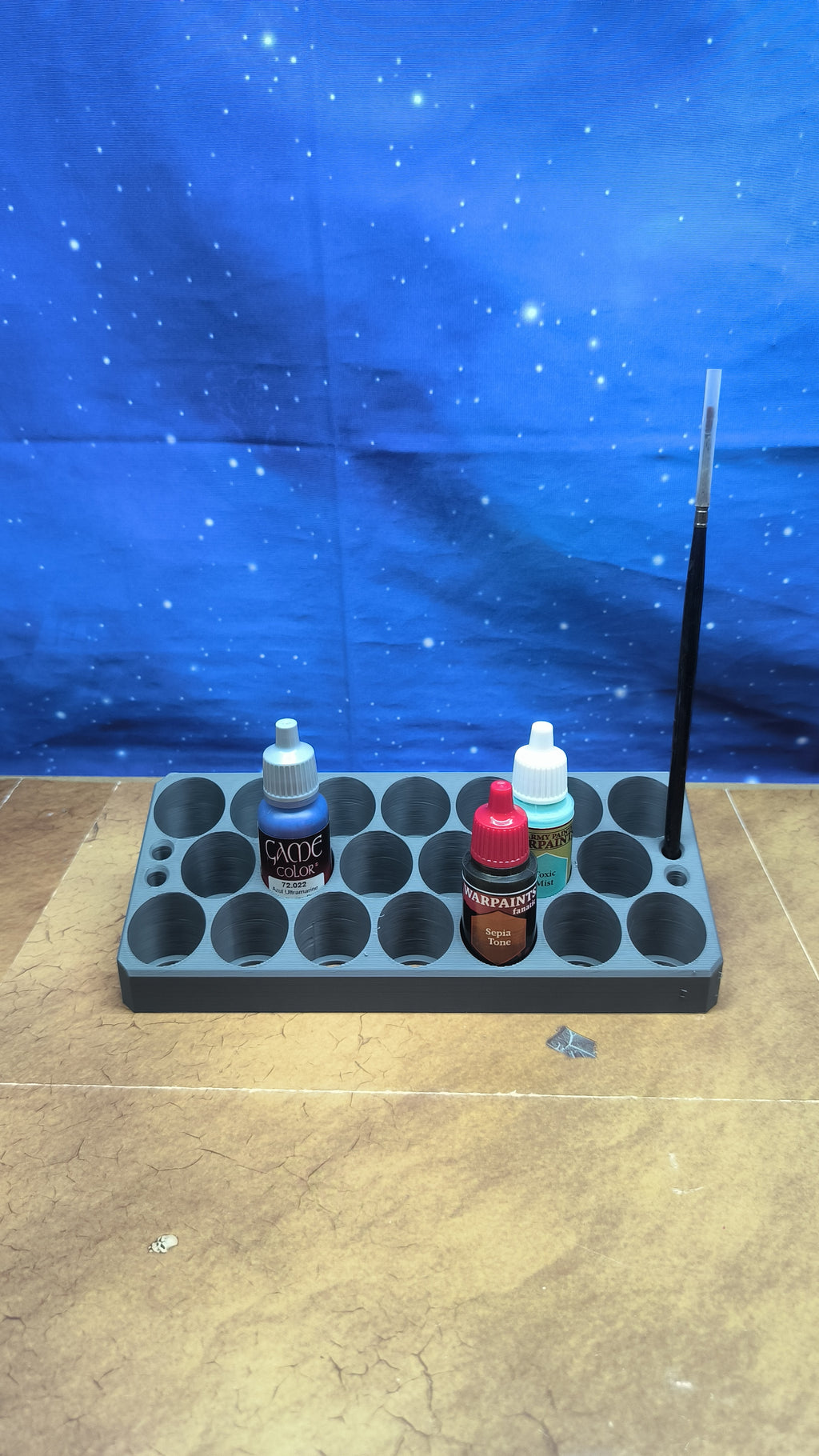 Support peintures Army painter Vallejo : support pour 20 pots de peinture Army painter ou Vallejo