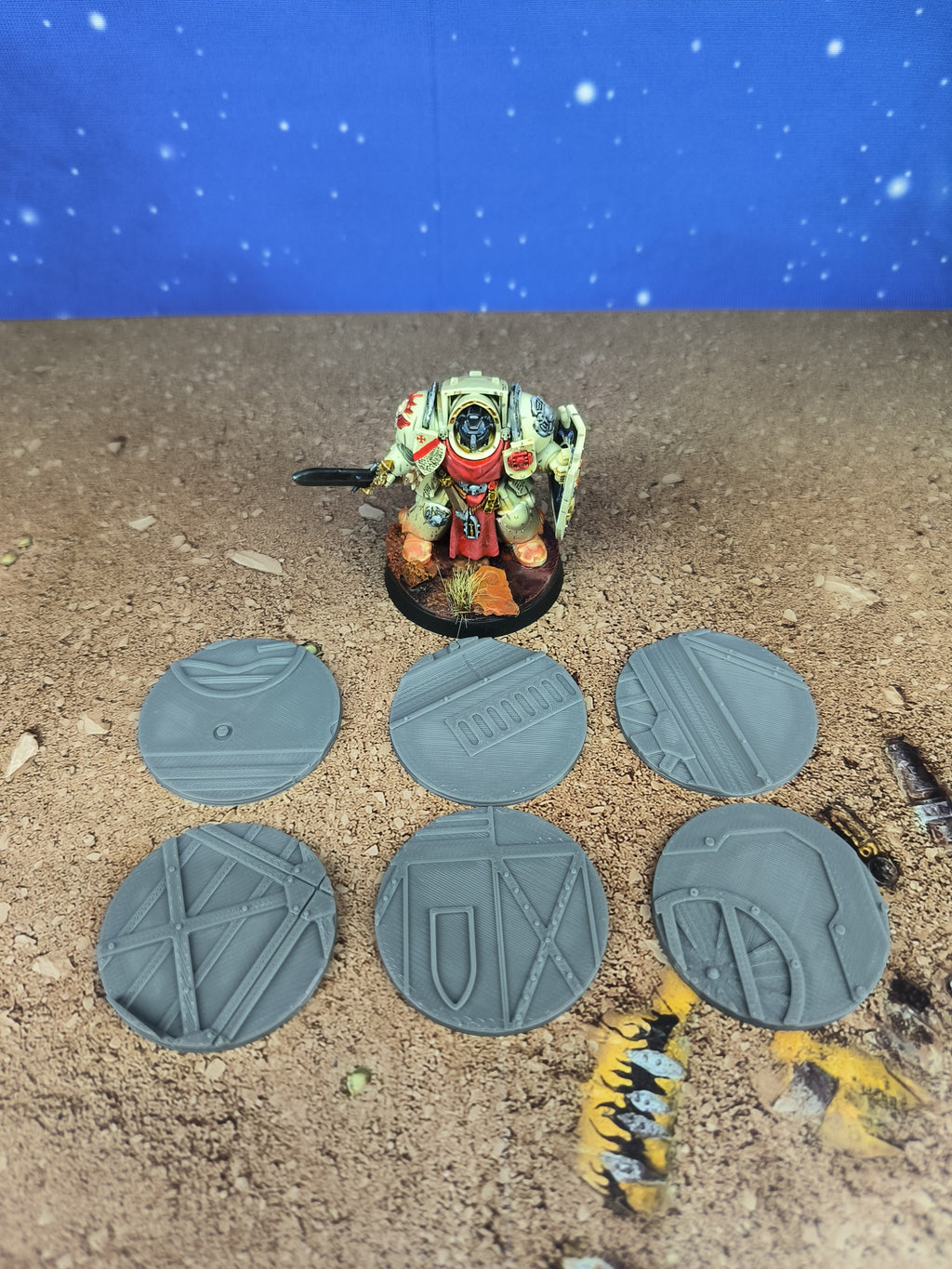 Templaris : Toppers socles 6 en 40mm