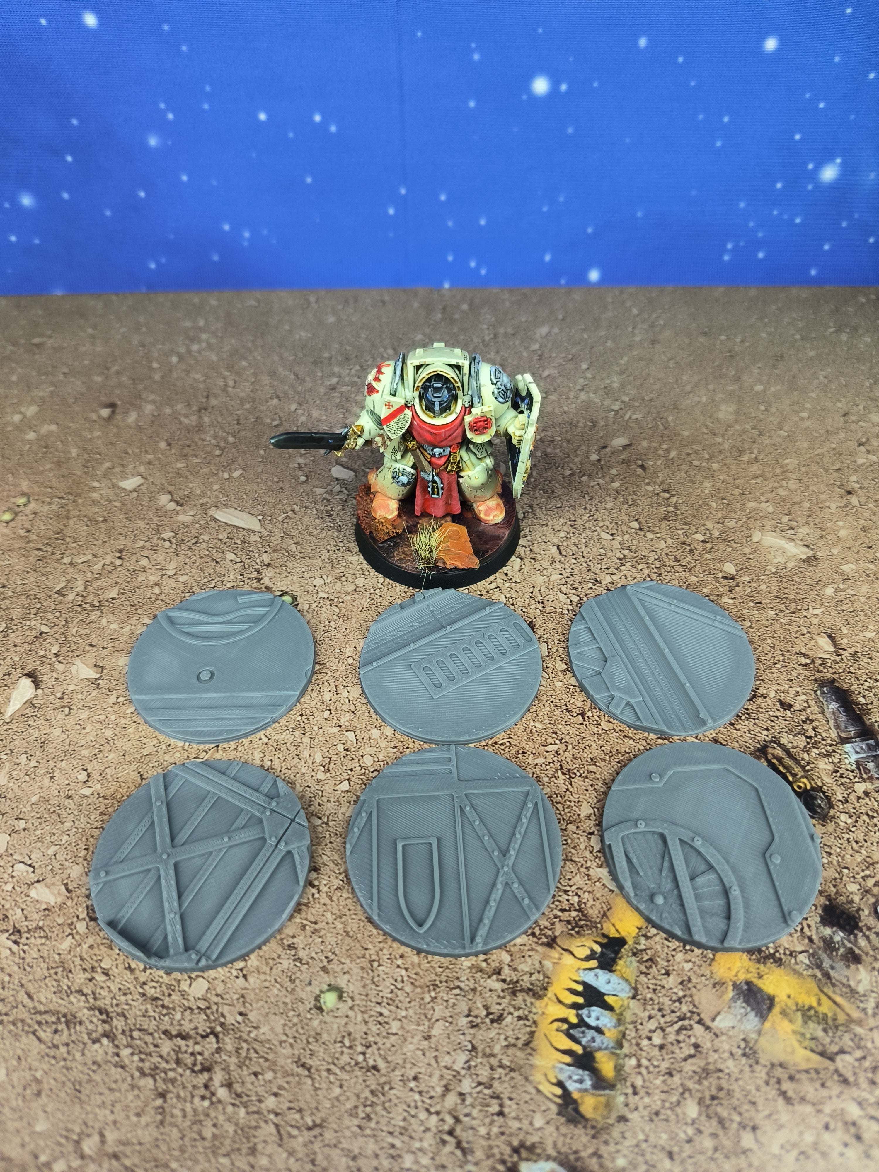 Templaris : Toppers socles 6 en 40mm