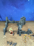 Forge City: Futuristic industrial walls for wargame