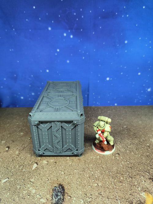 Armored Foldable: military container for wargame table