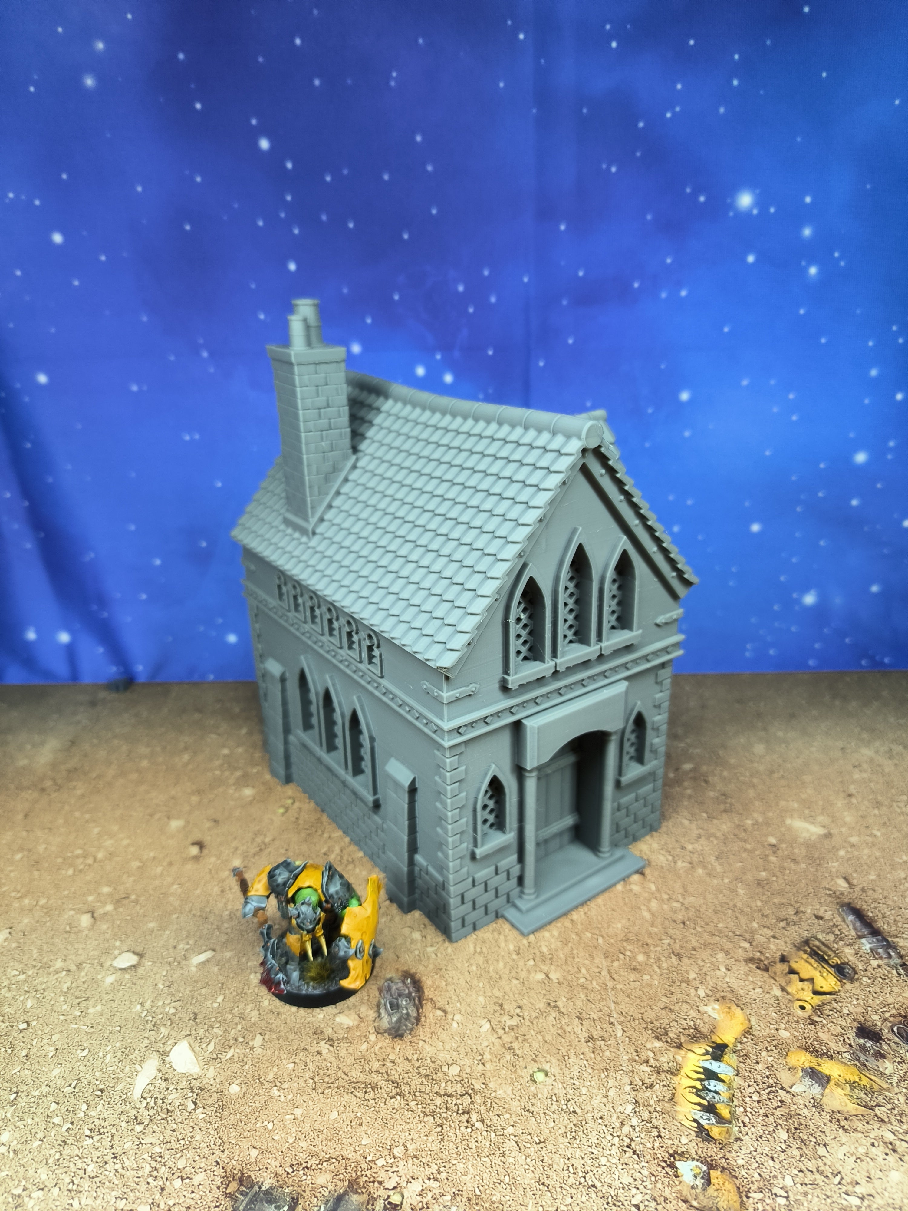 King city : Medieval house for wargame 1