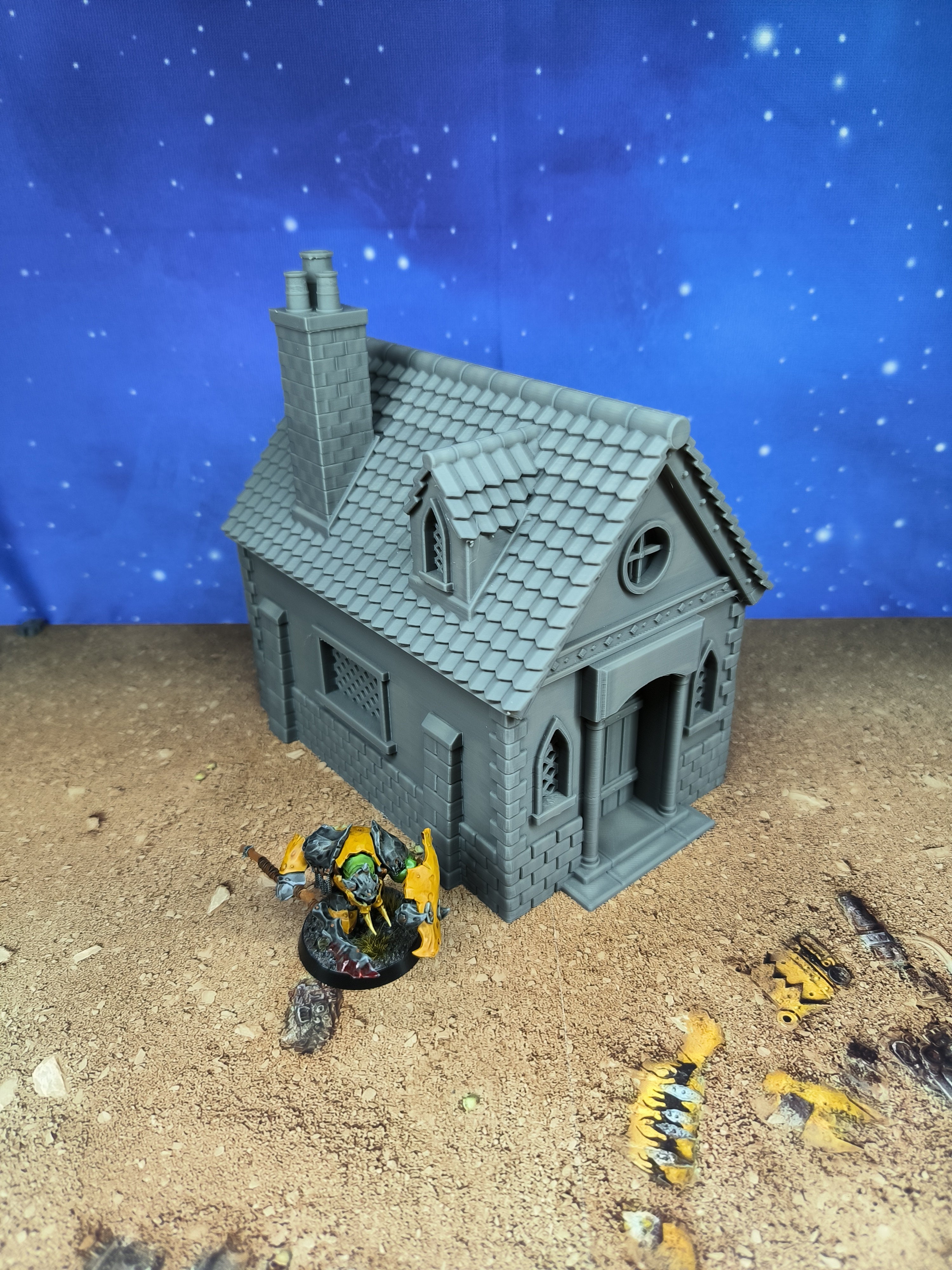 King City: Medieval house for wargame 4