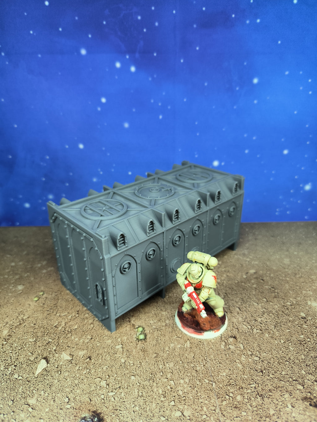Gothic Foldable : container gothique pour table de jeu wargame