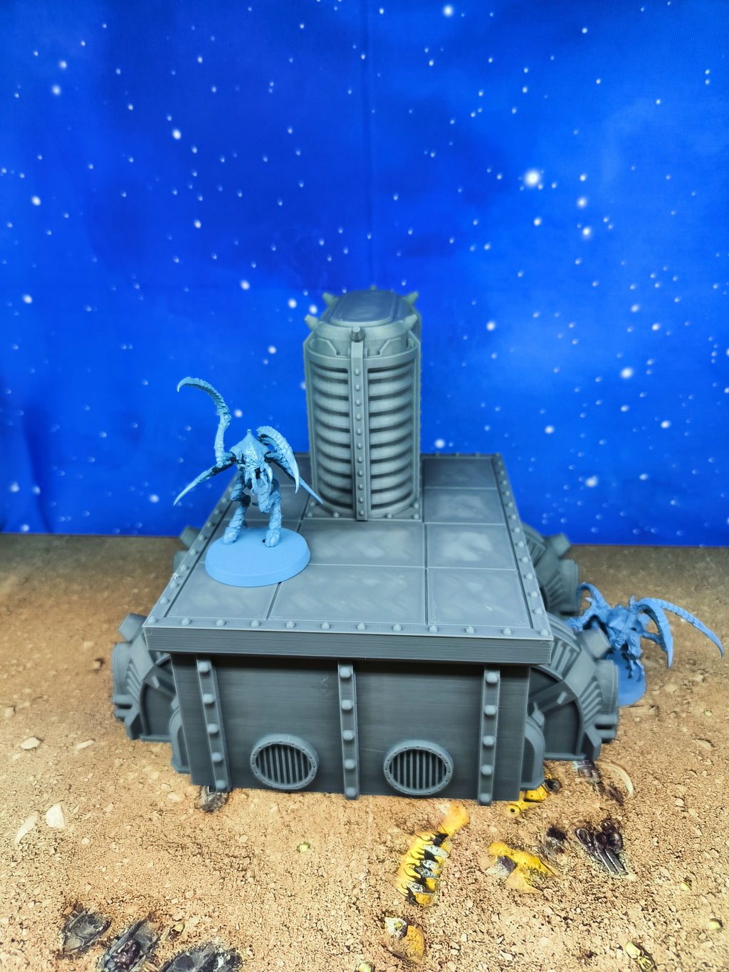 Forge City: Futuristic Industrial Grand Power Generator for Wargaming