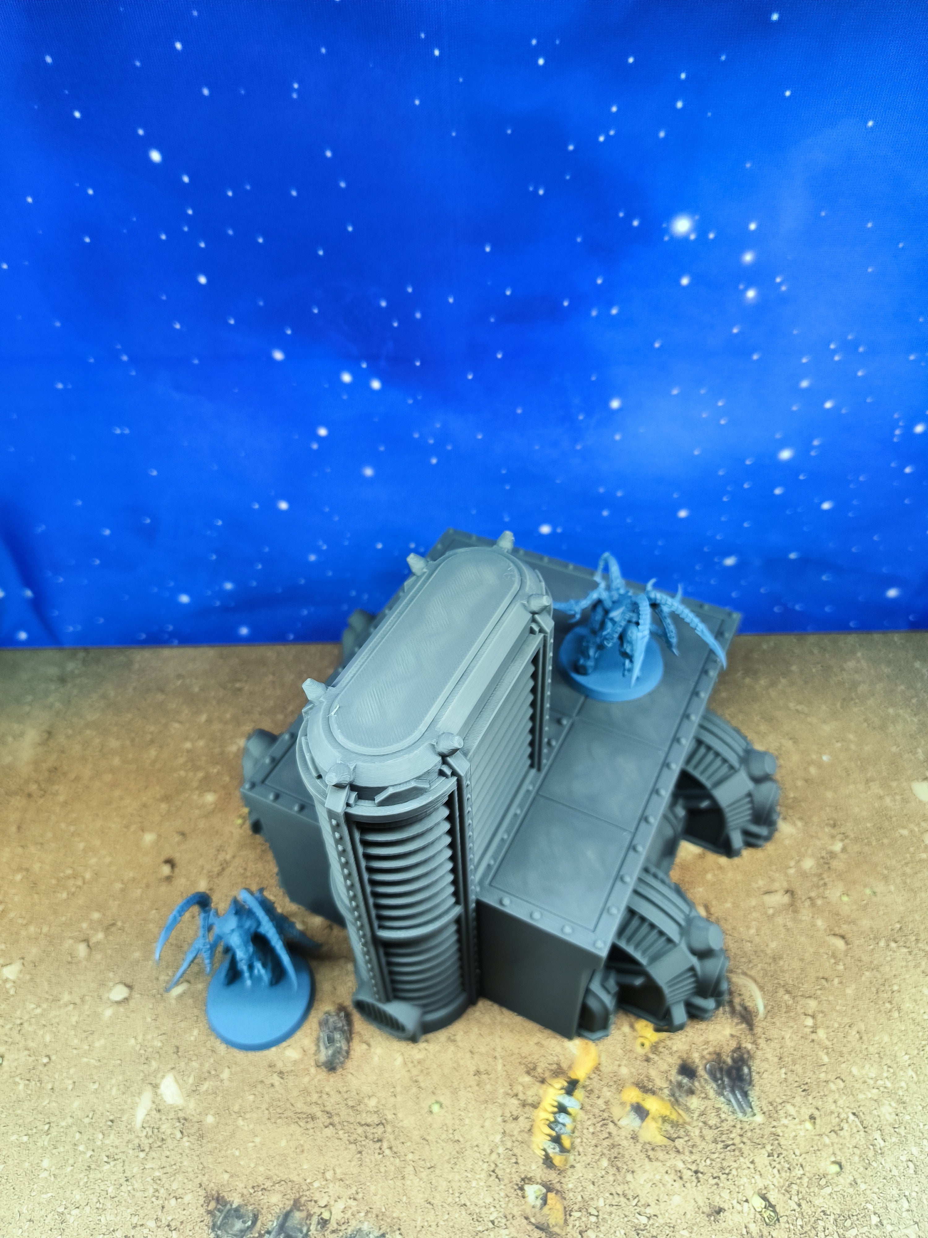 Forge City: Futuristic Industrial Grand Power Generator for Wargaming