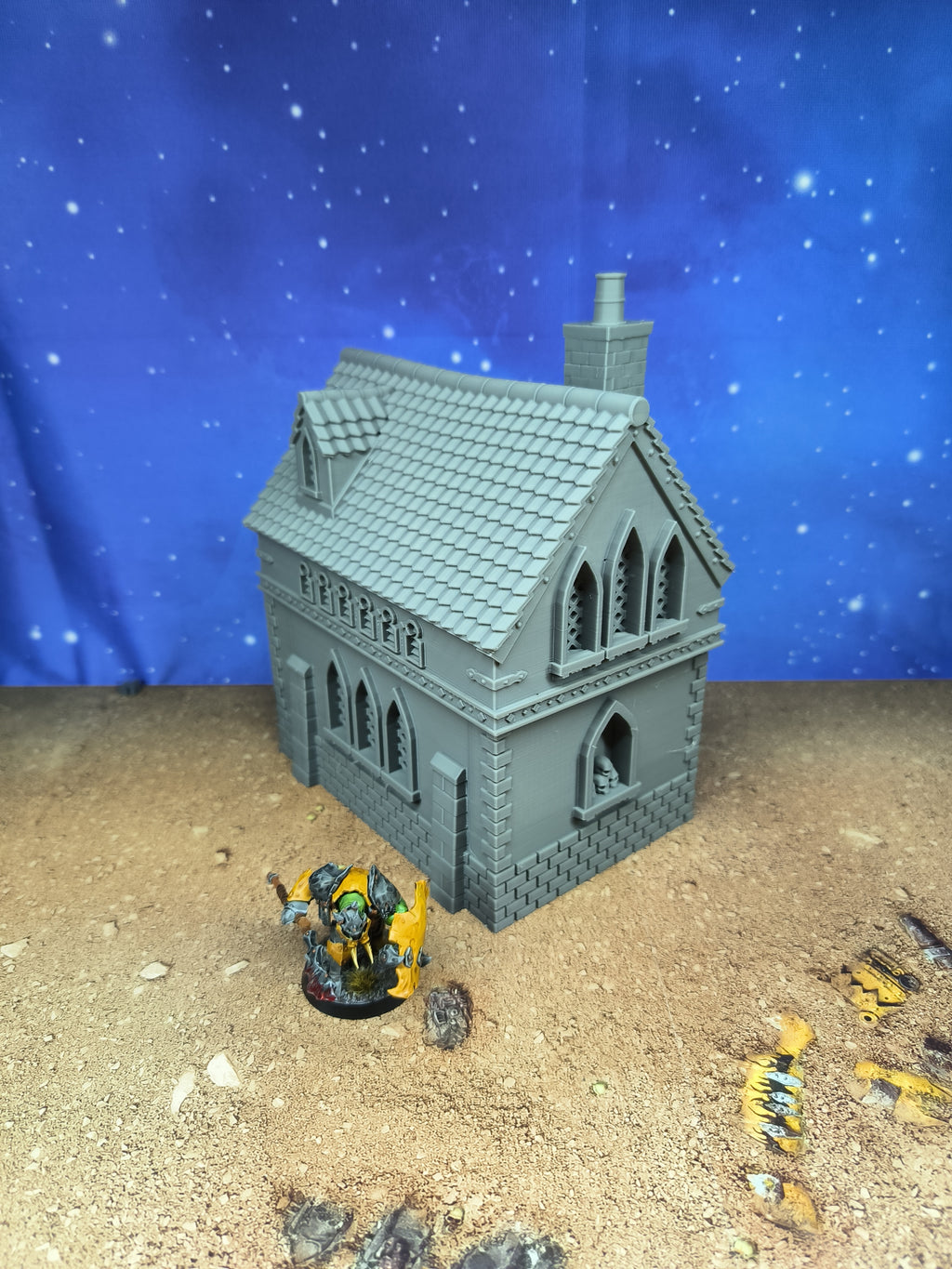King city : Medieval house for wargame 1