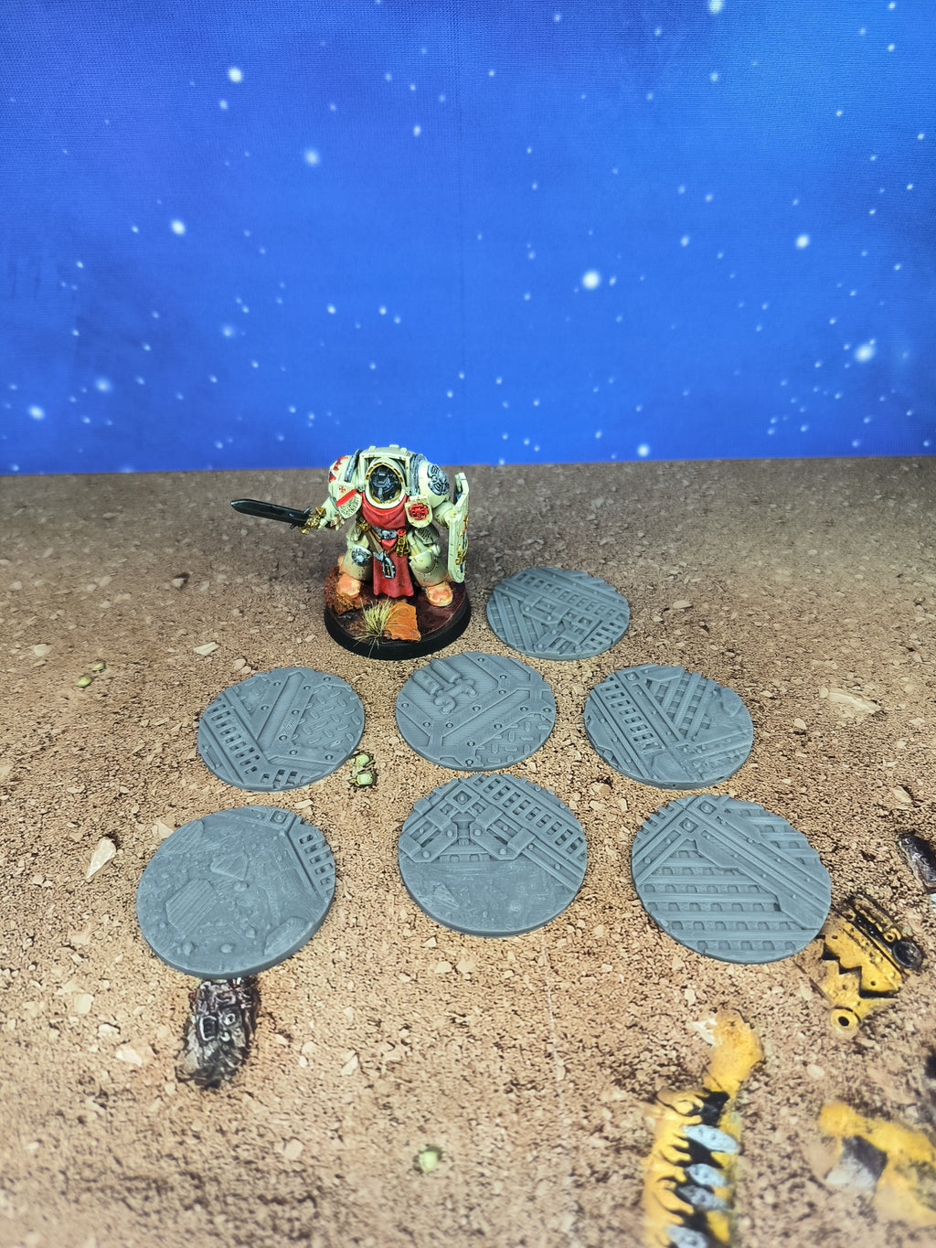 Fortress : Toppers socles 1 en 40mm